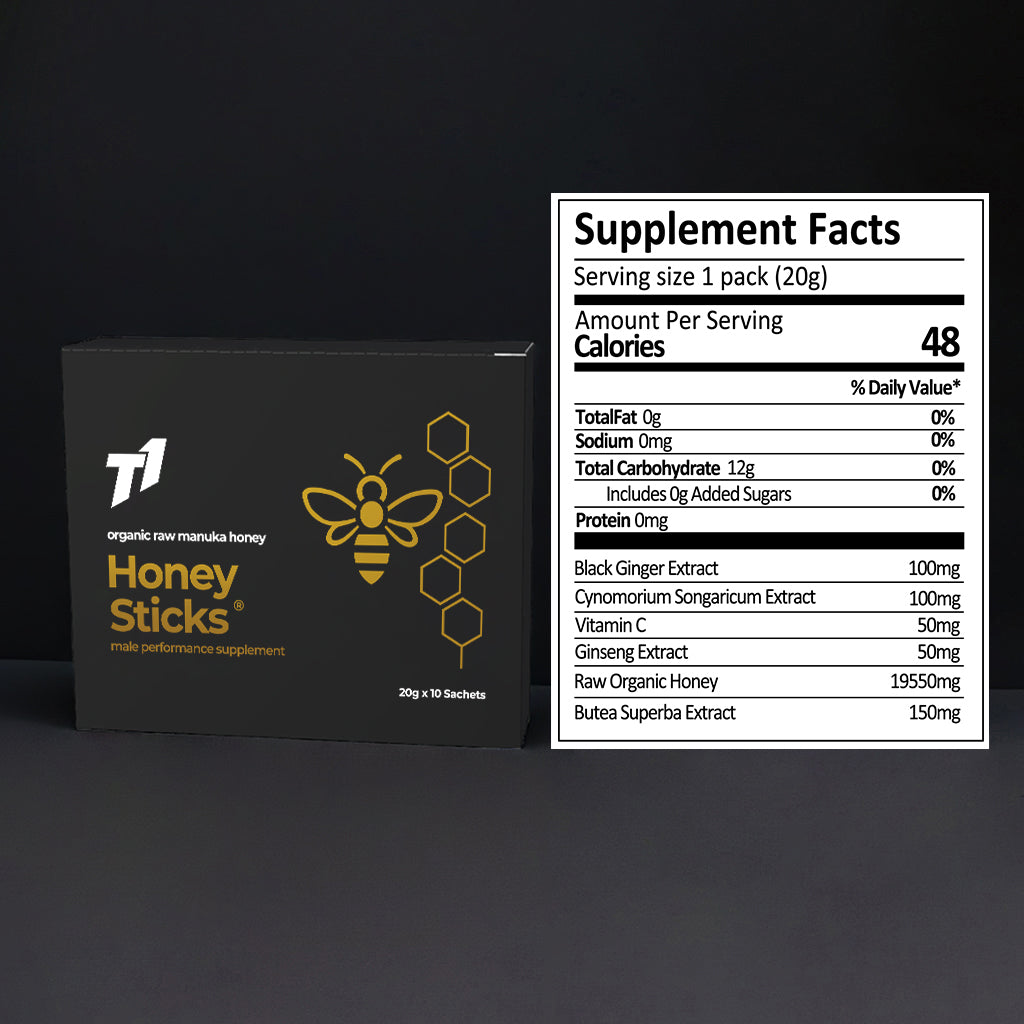 Palitos de miel de shilajit T1®