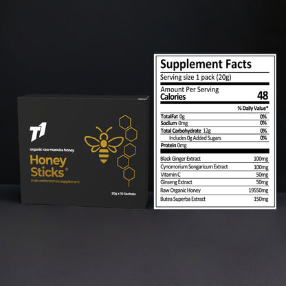 Palitos de miel de shilajit T1®